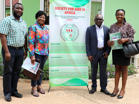 Hon. Dr. Bernice Heloo, president of Prolink Ghana visited the permanent secretariat of SAA