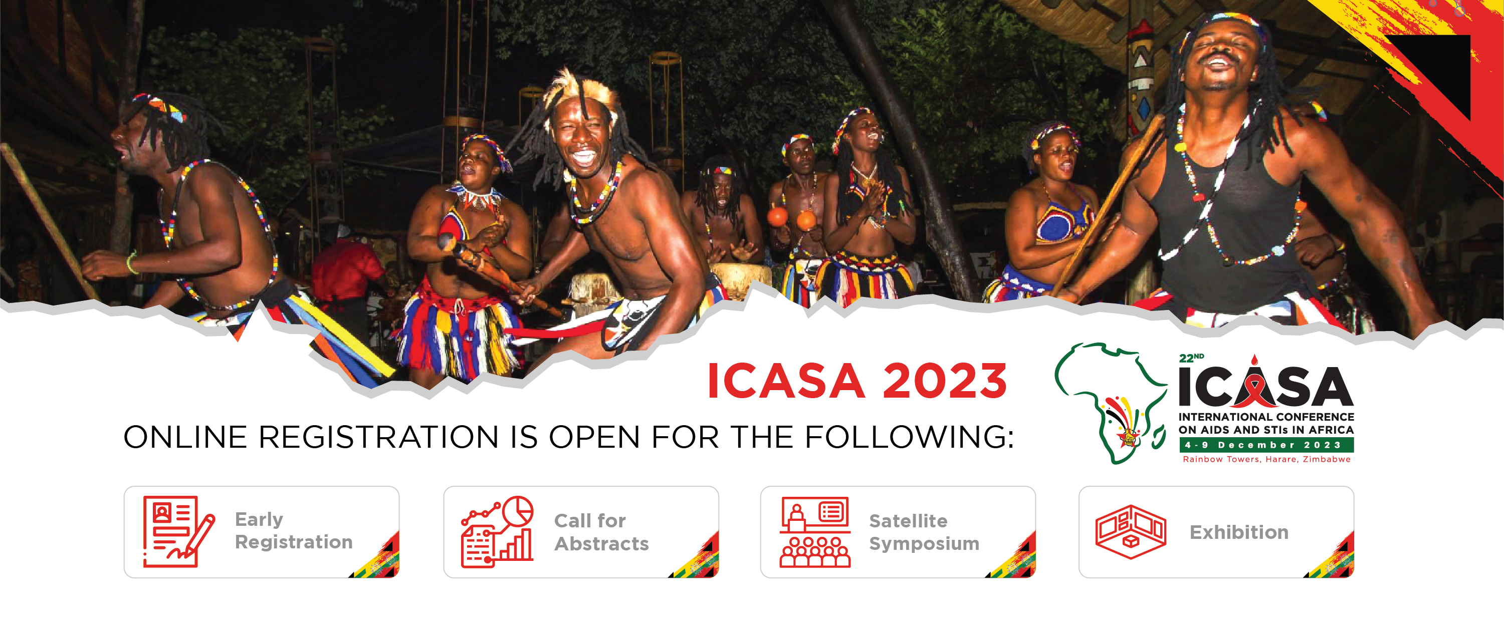 ICASA 2023 Zimbabwe, Online Registration is open
