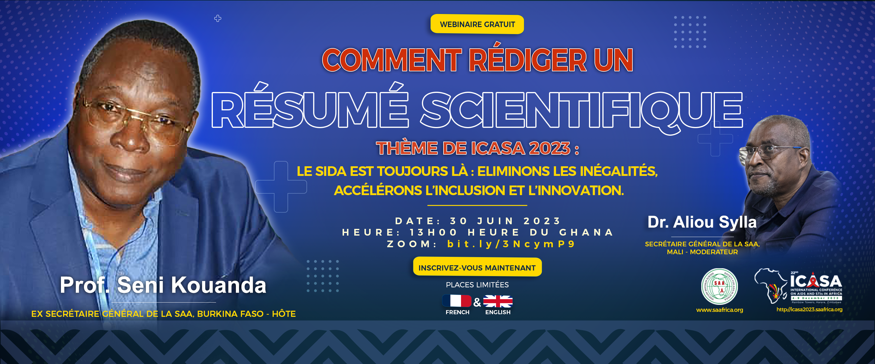 ICASA 2023 FREE WEBINAR: LEARN HOW TO WRITE ABSTRACTS! | COMMENT RÉDIGER UN RÉSUMÉ SCIENTIFIQUE