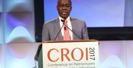 Prof. James Hakim, Immediate Past Chair of the Scientific Program of ICASA 2015 honored at CROI 2017