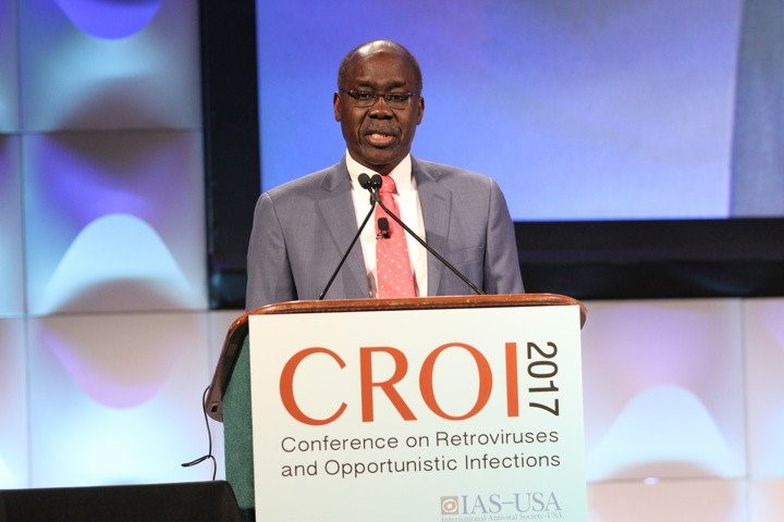 Prof. James Hakim, Immediate Past Chair of the Scientific Program of ICASA 2015 honored at CROI 2017