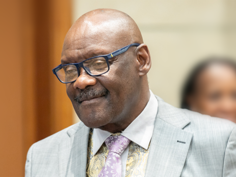 Hon. Dr. David Pagwesese Parirenyatwa, President of the Society for AIDS in Africa