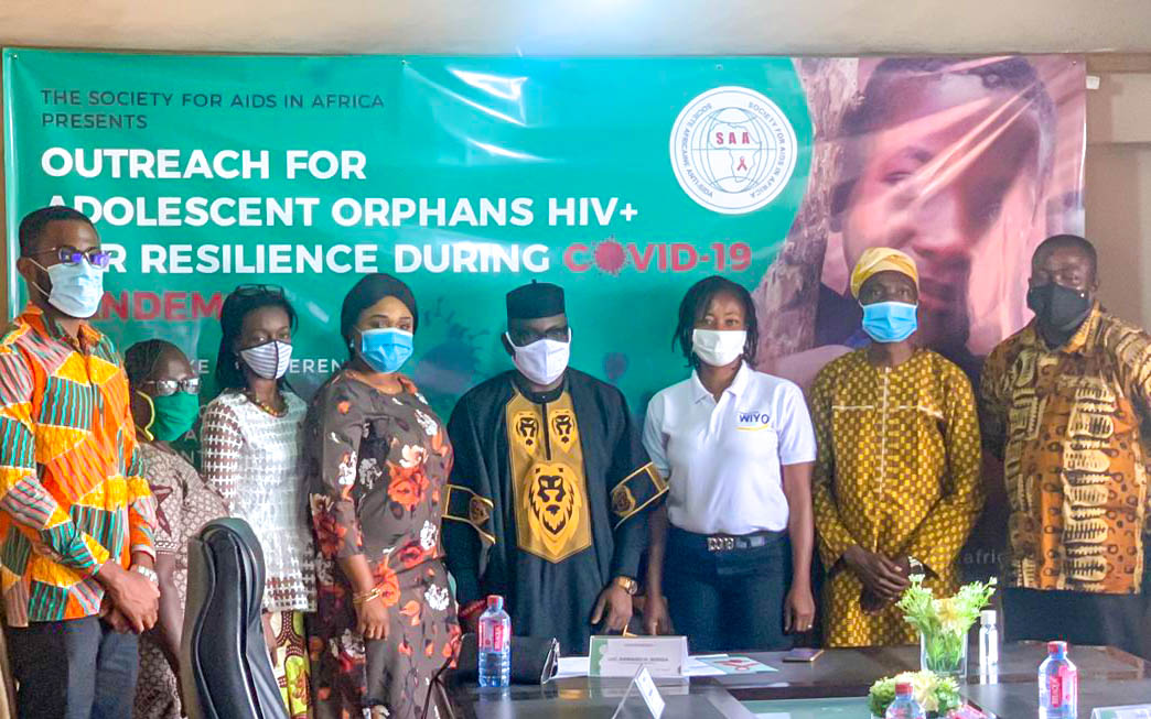 OUTREACH FOR ADOLESCENT ORPHANS HIV+ FOR RESILIENCE DURING COVID-19 PANDEMIC