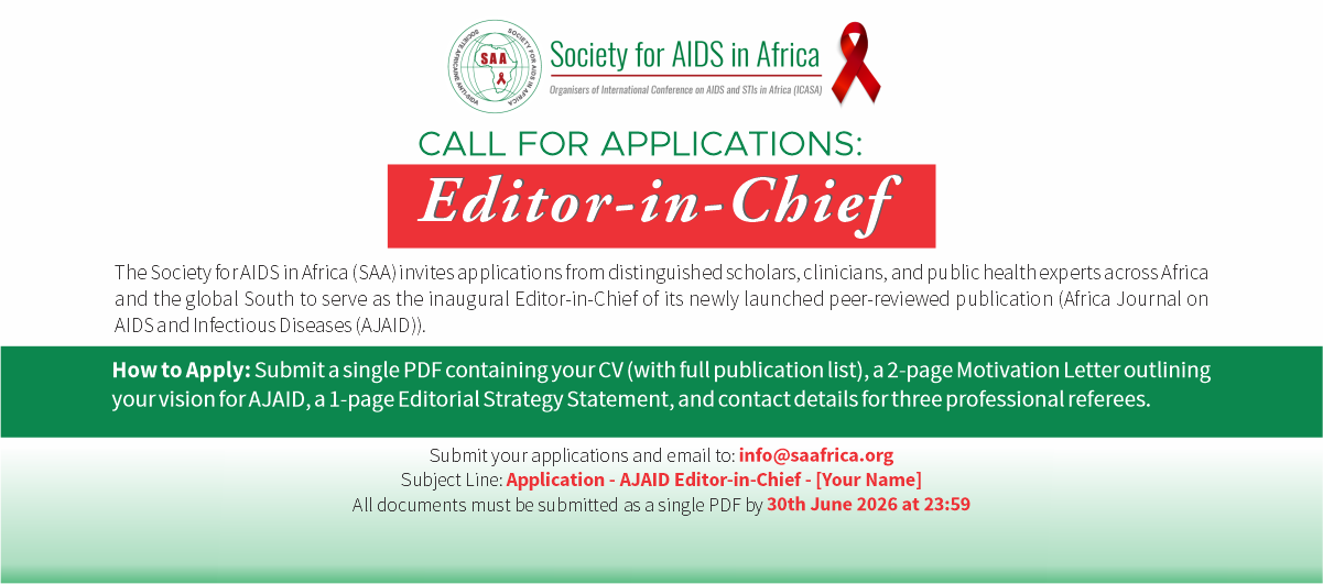 Call for Applications: Editor-in-Chief