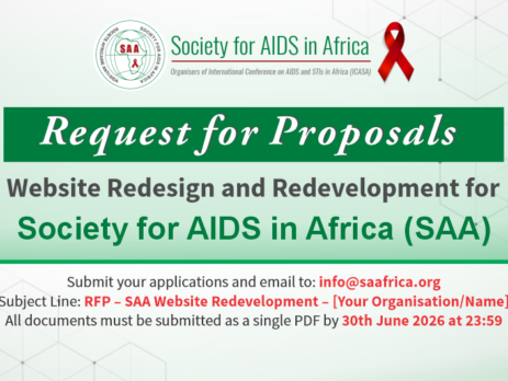 SAA Website Redevelopment advert
