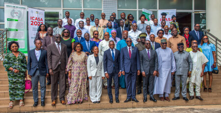 ICASA 2027 MoU Signing and National Announcement of the Conference in the Republic of Benin - Group Photograph